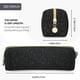 thumbnail image 3 of Easygdp Black Glitter para Estuche de Lápices de Cuero, Estuche de Papelería de Cuero, Estuche de Gran Capacidad con Cremallera, 3 of 7