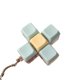 thumbnail image 1 of Llavero con botón y tecla - Diseño de teclado DIY, colores macarrón, suave sonido de clic, antiestrés, regalo de bolsillo para todas las edades, 1 of 5