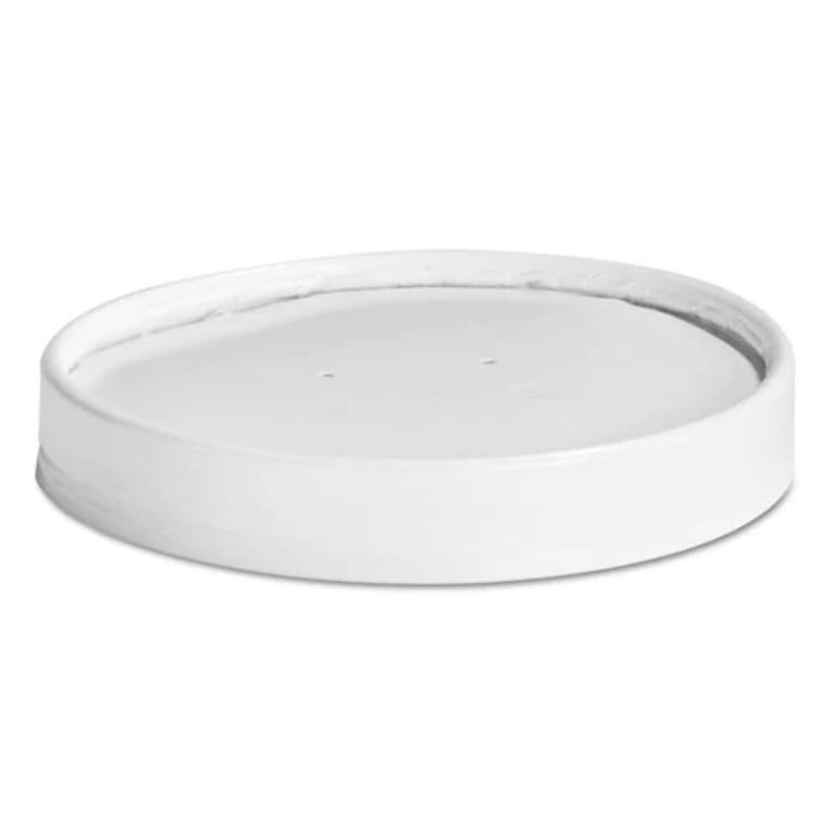 Vented Paper Lids, Fits 8 oz to 16 oz Cups, White, 25/Sleeve, 40 Sleeves/Carton Vented Paper Lids, Fits 8 oz to 16 oz Cups, White, 25/Sleeve, 40 Sleeves/Carton