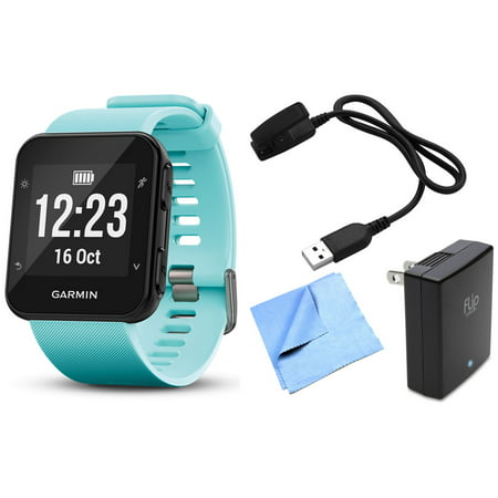 Garmin Forerunner 35 GPS Running Watch & Activity Tracker with Accessories Bundle (Frost