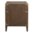 thumbnail image 6 of SAFAVIEH Couture Nisha Industrial Nightstand with 1 Drawers, Brown, 6 of 15