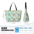 thumbnail image 4 of Naloa Kawaii Sushi Large Capacity Beach Bag, Waterproof Sandproof Beach Swim Pool Bag Tote Bag for Women, 4 of 7