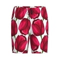 thumbnail image 4 of Wukai Tulips Flowers Men’s Short Pajama Pants With Pockets Soft Sleep Pj Shorts for Men-3X-Large, 4 of 6