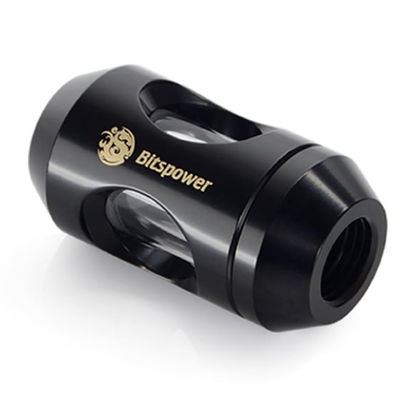 Bitspower G1/4" In-Line Filter, Matte Black