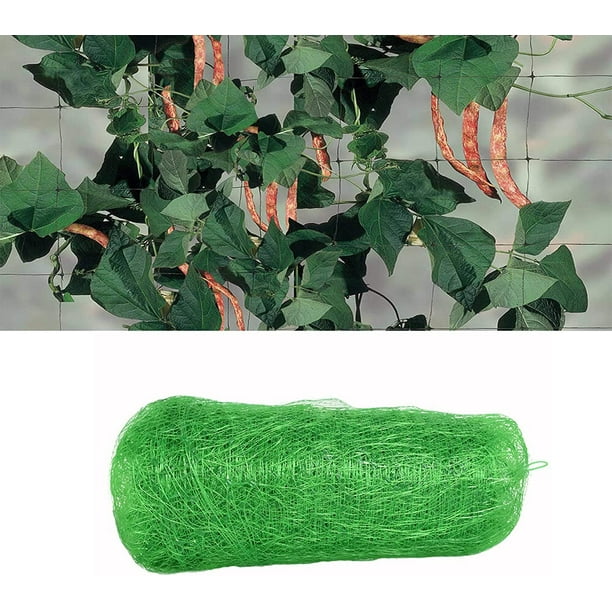 EPOTOOR Green Plastic Trellis Netting for Climbing Plants Heavy Duty