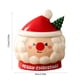 thumbnail image 3 of Juego de tazas de café de cerámica de Papá Noel con tapa y cuchara | Diseño multicolor con efecto navideño | Taza resistente que retiene el calor para el hogar | Regalo unisex para parejas y, 3 of 6
