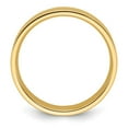 thumbnail image 2 of Auriga Fine Jewelry 14K Yellow Gold 10mm Standard Weight Flat Comfort Fit Wedding Band for Men Size 10.5, 2 of 5