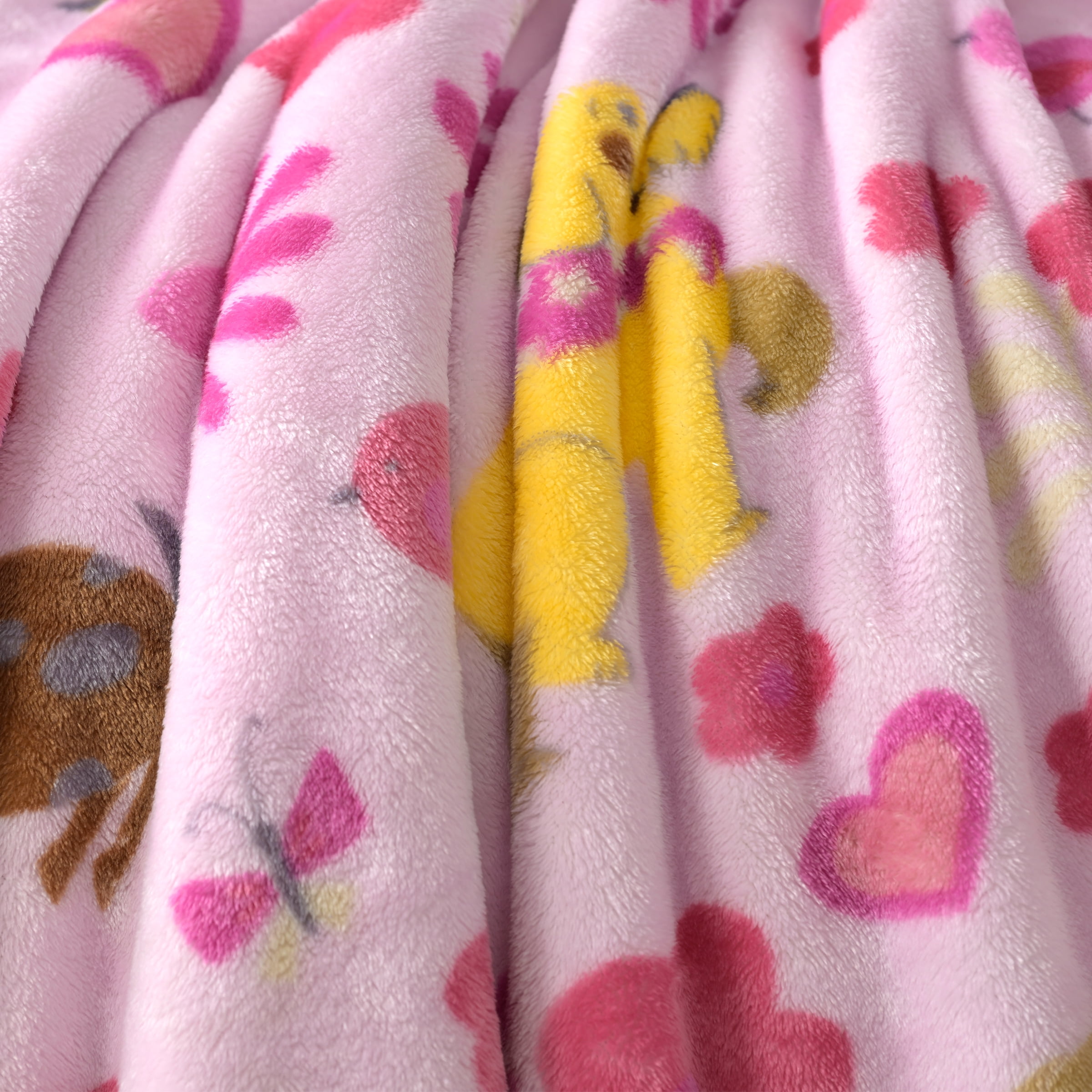 Way To Celebrate Super Soft Plush Throw Blanket, Valentine's Dogs, 50 x 60 in
