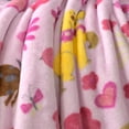 thumbnail image 3 of Way to Celebrate Super Soft Cozy Valentines Day Oversize Plush Throw Blankets, Dogs, 3 of 4
