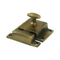 Deltana CL1580U5 Cabinet Lock; 1-3/5" x 2-3/10"; Antique Brass Finish