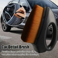 thumbnail image 6 of Car Tire Brush Seal Design WithCover HighDensity Portable Car Brush bicolor -AU. W7C7, 6 of 6