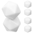 thumbnail image 3 of Set Of 10 Blank White D20 Dice - Acrylic 20 Sided Dice Cubes For Diy Crafts, Math Counting, Teaching, Board Games, Diy Stickers, And Party Fun, 3 of 8