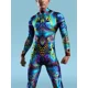 thumbnail image 1 of Mono de dibujo de colores para Hombre y mujer, traje Zentai, disfraz Steampunk, Halloween, fiesta de Carnaval, 1 of 5