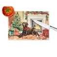 thumbnail image 5 of Labrador Retriever Cozy Christmas Glass Cutting Board Large 12 in x 15 in, 5 of 5