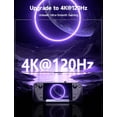 thumbnail image 4 of Upgraded Docking Station 4K@120Hz for Steam Deck OLED/ROG Ally X/Legion Go (S)/MSi Claw, 6-in-1 Steam Deck Dock with HDMI 2.1, Gigabit Ethernet, 3 USB 3.0, 100W Charge for Steam Deck LCD-HB0603, 4 of 7