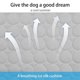 thumbnail image 4 of Estera de enfriamiento para perros lavable, manta de almohadilla de enfriamiento automático para mascotas de seda de hielo, xs, 4 of 5