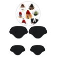 thumbnail image 1 of mmirethe Soft Shoe Heel Pad Insoles for High Heels Supportive Heel Repair Stick black 1Set, 1 of 6
