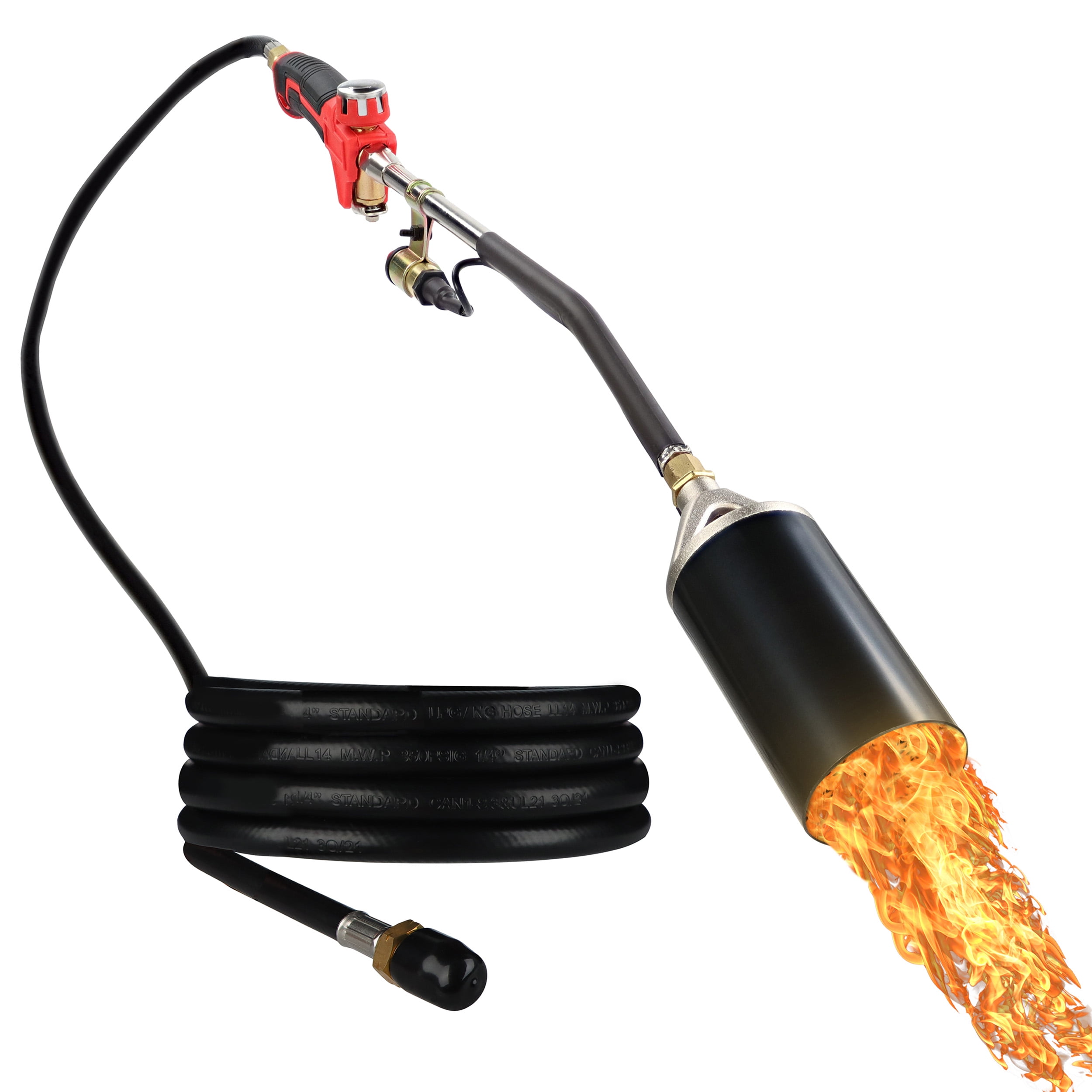 BISupply HeavyDuty Propane Weed Torch Burner Kit Flame Thrower Grill