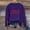 Purple#1, variant on Women's Warm-Keeping Blouses Long Sleeve Round Neck Ladies Christmas Sweatshirts with Pockets Adjustable Drawstring Hood Tops(Green#1,M)
