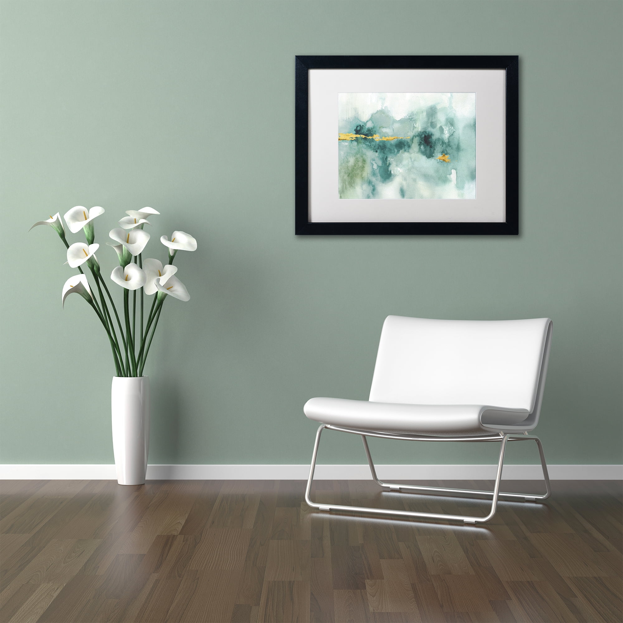 Trademark Art Abstract Framed Art Print, by Lisa Audit