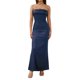 thumbnail image 5 of VISgogo Vestido sin mangas sin espalda para mujer, de una sola pieza elegante sin tirantes de color sólido, vestido de banquete de boda para cóctel VISgogo moda, 5 of 9