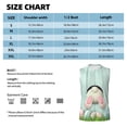 thumbnail image 5 of Goofa White Bunny Bottom And Easter Eggs Printed Men's Sleeveless T-Shirt - Athletic Gym Workout Tank Top for Men - Moisture-Wicking, UPF 30+ Quick-Dry Muscle Tee-X-Large, 5 of 8