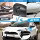 thumbnail image 4 of 1 par de tapa de espejo lateral negro brillante de reemplazo para BMW Serie 3 G20 320i 325i 330i 5 Serie G30 525i 530i 540i M Sport 2017-2022 tapas de espejo exterior 51168492897/51168492898, 4 of 7