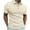 Beige, variant on YYDGH Men's Polo Shirts Athletic Short Sleeve Polo Shirts Cotton Blend Sports Shirts with Pocket Beige S