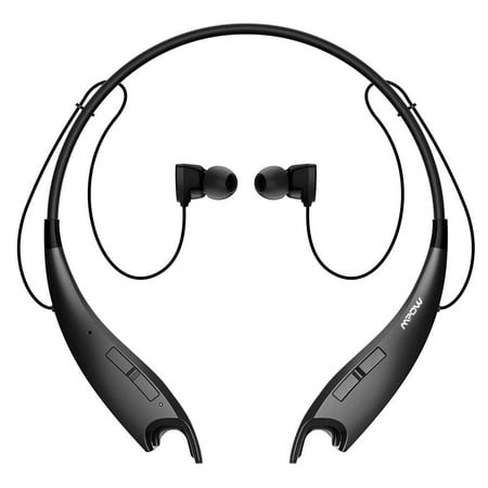 Mpow Jaws Wireless Bluetooth 4.1 Stereo Headset Universal Headphone with Hands Free Calling (Top Best Bluetooth Headset)
