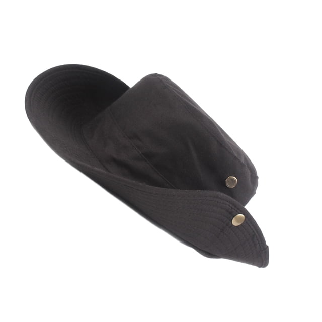 Qarigey Gorra para el sol con protección , ligera y portátil, adecuada para diversas ocasiones, sombrero de pesca Sombreros negro