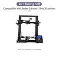 thumbnail image 2 of Ender-3 Belt 2GT Ancho de la correa de distribución 6 mm Eje Y 743 mm + Eje X 786 mm para impresora Tomshoo  Correa de distribución, 2 of 6