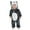 Black-b, variant on Toddler Girls Boys Animal Jumpsuits Baby Boys Hoodie Jumpsuit Soft Baby Long Sleeve Romper Christmas for Toddler Girls Boys 2-3 Years