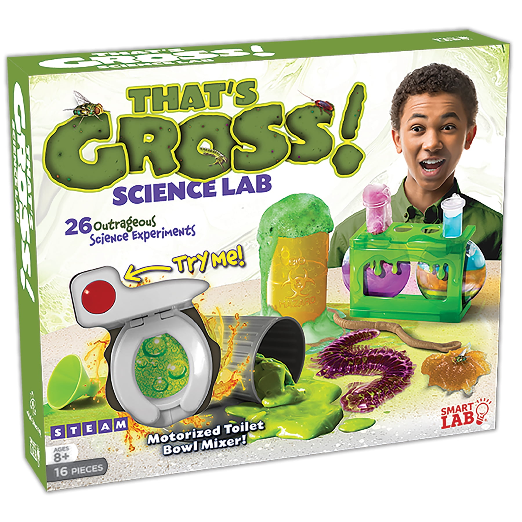 Weird Science Totally Nasty Science Activity Experiments Set Xmas Gift For Kids 