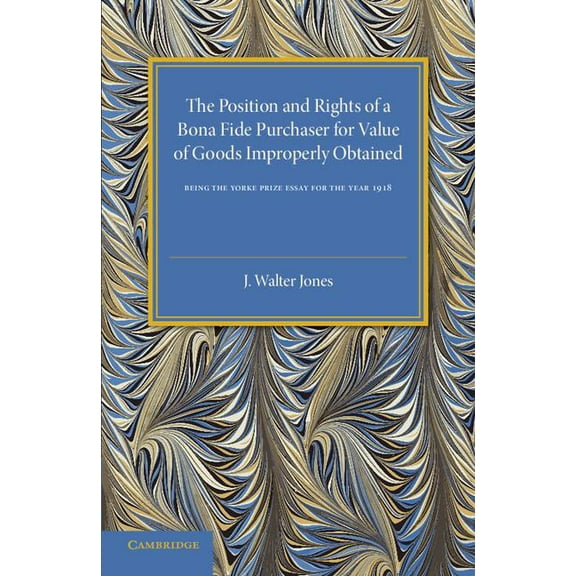 Bona Fide Purchase of Goods, (Paperback)