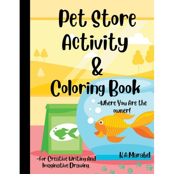 Pet Store Activity & Coloring Book, (Paperback)