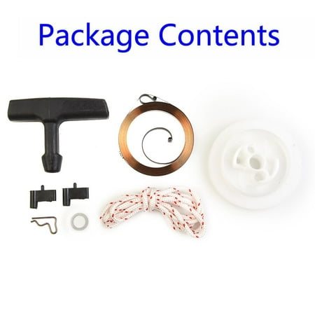 

Hayafir Recoil Rewind Starter Handle Rope Pulley Spring Kit for Stihl 034 036 044 046
