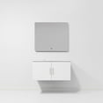 thumbnail image 5 of Sonoma 36 in W x 22 in D Glossy White Single Bath Vanity, Cultured Marble Top and 36 in LED Mirror, 5 of 11