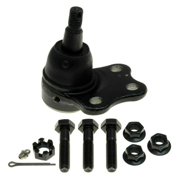 KarParts360 For Buick LeSabre 2000 01 02 03 04 2005 Ball Joint | Front | Lower | Non-Adjustable | Bolt-On | Made Of Steel | 3 Mounting Holes