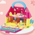 thumbnail image 2 of Ensemble de Jeu Maison de Poupée pour Enfants Ensemble de Meubles Maison de Poupée Cottage Jeu de Simulation, 2 of 10