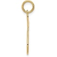 thumbnail image 2 of 14k Yellow Gold Racquet Charm - 24mm, 2 of 6