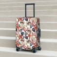thumbnail image 6 of Pofeuu Starfish Shell Print Luggage Suitcase Cover Protector Luggage Washable Covers Aesthetic for 18/24/28/32 inch Luggage（No luggage included）-Small, 6 of 7
