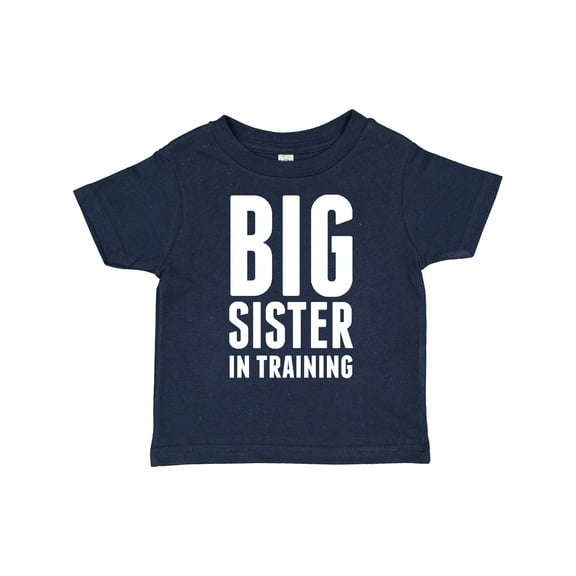 Inktastic Big Sister in Training Girls Toddler T-Shirt