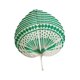 thumbnail image 5 of Abanico de bambú para mujer, tejido manual chino, ideal para el hogar y la granja. Verde, 5 of 9