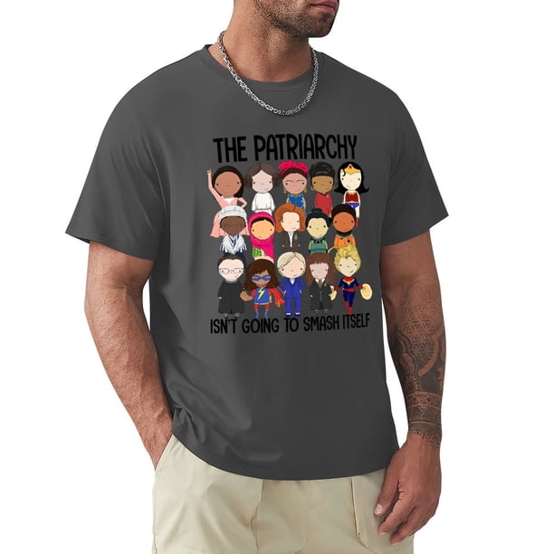 Camiseta The Patriar Isnt Going To Smash Itself camiseta vintage de gran tamaño para hombre
