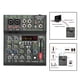 thumbnail image 4 of Interfaz de sistema de escritorio de de tablero de sonido de mezclador de sonido profesion canales, USB, , de computad Yuyangstore Mezclador de audio, 4 of 8