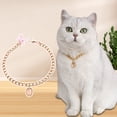 thumbnail image 4 of NIBOLOG Pet Necklace Eye-catching Exquisite Elegant Bowknot Fake Gemstone Pendant Pet Dog Cat Jewelry Pet Supply, 4 of 8