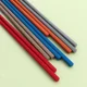 thumbnail image 5 of Xiao Hua 2 pares de palillos de silicona de mango largo, utensilios de cocina reutilizables, color naranja, 5 of 5