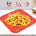 thumbnail image 4 of 2 Pcs Doublure en Silicone pour Friteuse à Air Chaud Antiadhésive Doublure de Cuisson Réutilisable Tapis de Cuisson Alimentaire Plateau en Silicone pour Friteuse à Air, 4 of 9