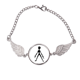 thumbnail image 1 of Universo Alien Monster Alien Pulsera pulsera pulsera alas de ángel pulsera, 1 of 3