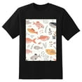 thumbnail image 2 of Plus Size Shirt for Women Black Tops for Women Short Sleeves Shirt for Women Fish T Shirt Crewneck Shirt for Women XL, 2 of 5